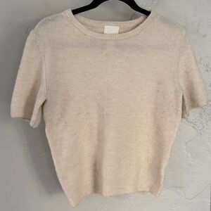 H&M Soft Short-Sleeve Crewneck Top
